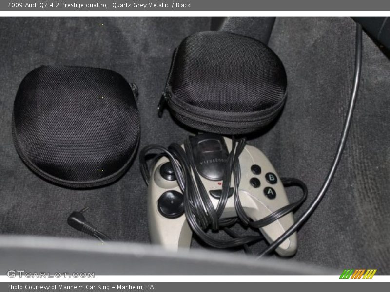 Quartz Grey Metallic / Black 2009 Audi Q7 4.2 Prestige quattro