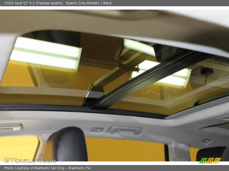 Quartz Grey Metallic / Black 2009 Audi Q7 4.2 Prestige quattro