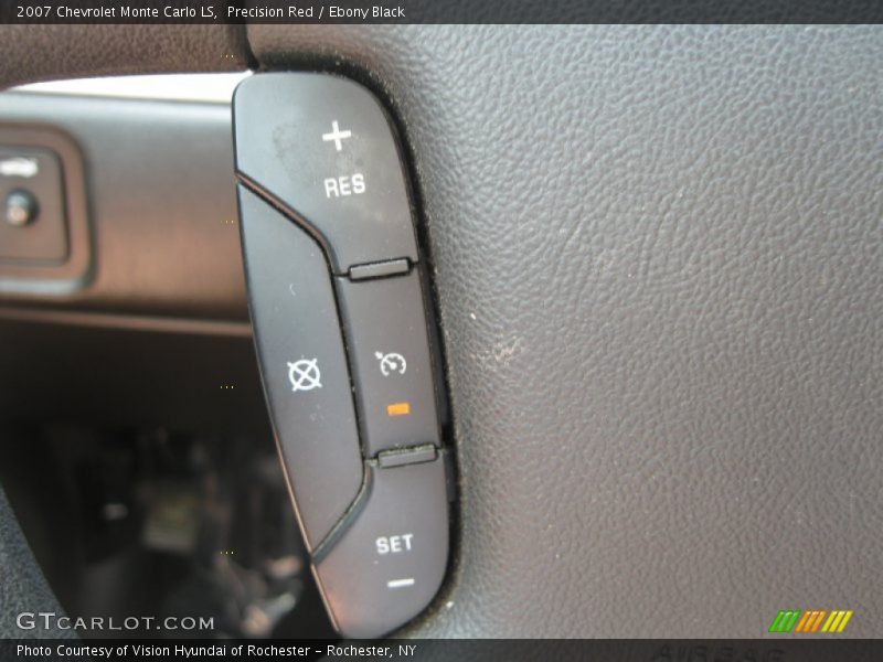 Precision Red / Ebony Black 2007 Chevrolet Monte Carlo LS