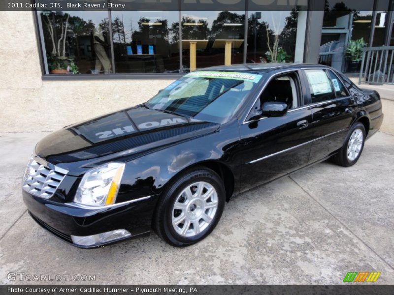 Black Raven / Ebony 2011 Cadillac DTS