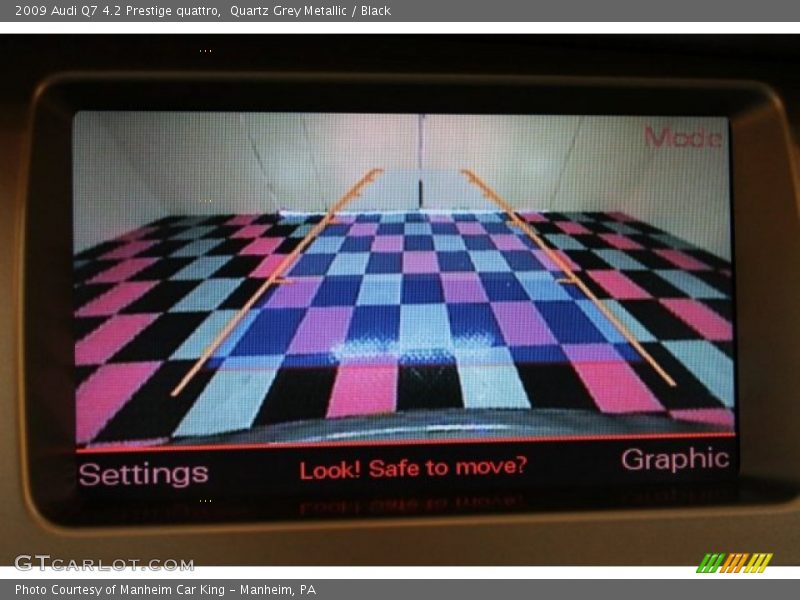 Quartz Grey Metallic / Black 2009 Audi Q7 4.2 Prestige quattro