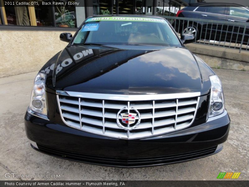 Black Raven / Ebony 2011 Cadillac DTS