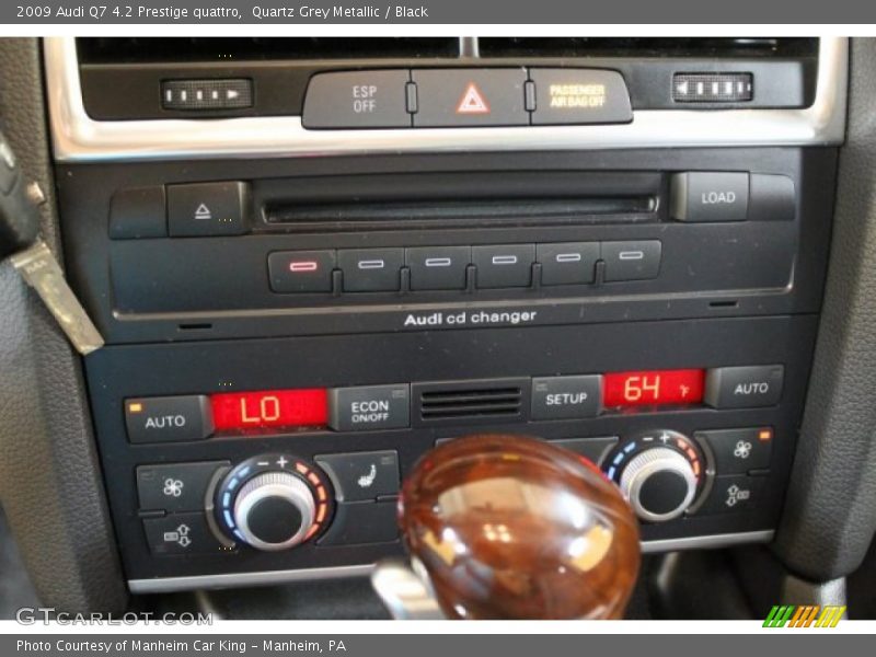 Controls of 2009 Q7 4.2 Prestige quattro