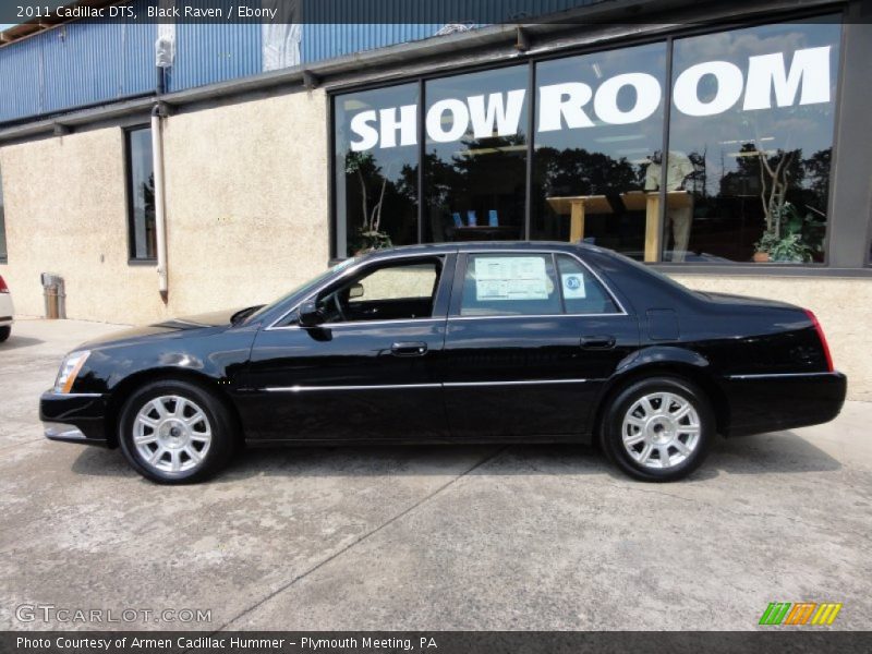 Black Raven / Ebony 2011 Cadillac DTS