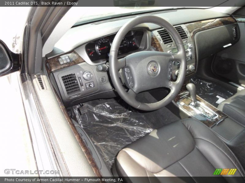 Black Raven / Ebony 2011 Cadillac DTS