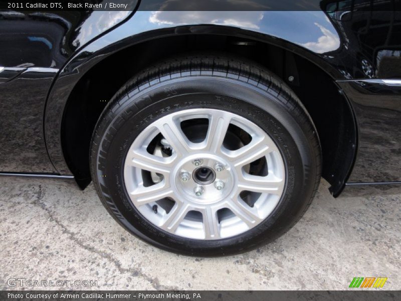Black Raven / Ebony 2011 Cadillac DTS