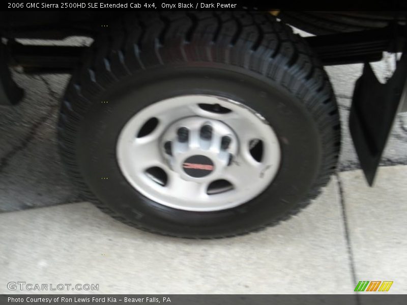 Onyx Black / Dark Pewter 2006 GMC Sierra 2500HD SLE Extended Cab 4x4
