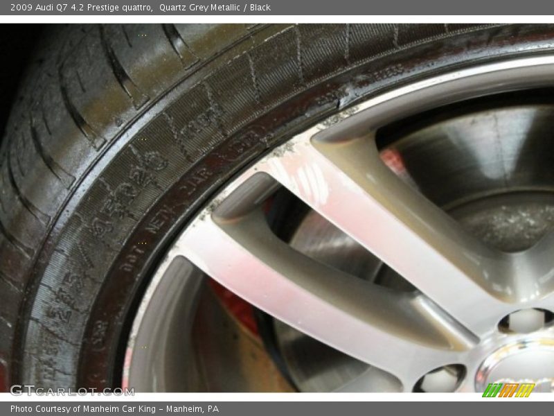 Quartz Grey Metallic / Black 2009 Audi Q7 4.2 Prestige quattro
