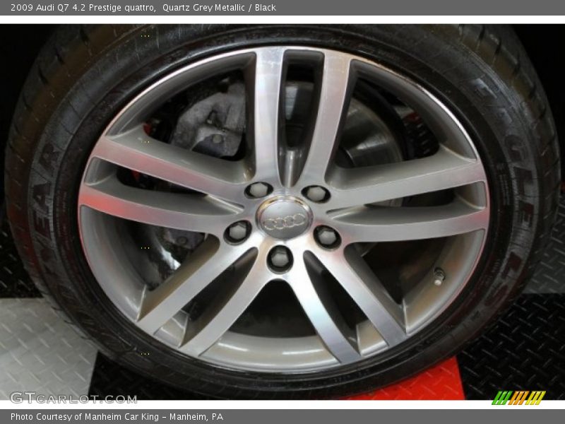 Quartz Grey Metallic / Black 2009 Audi Q7 4.2 Prestige quattro