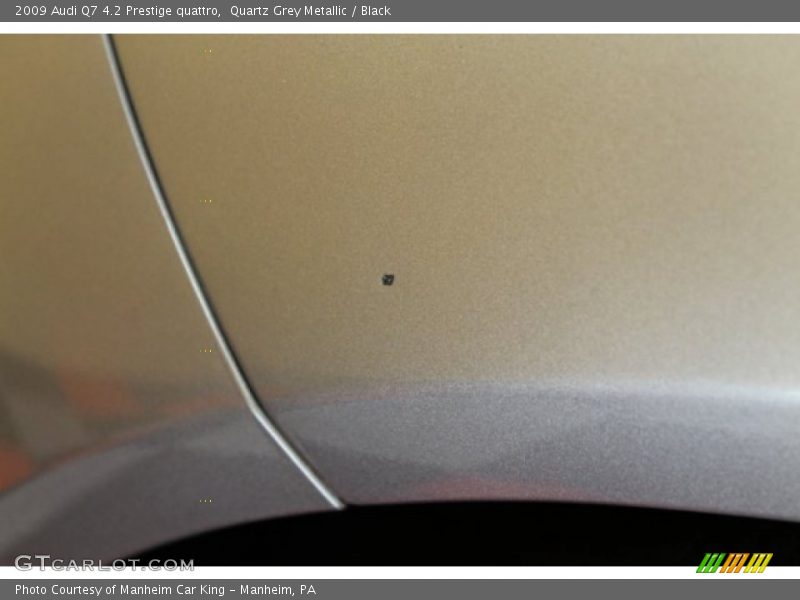 Quartz Grey Metallic / Black 2009 Audi Q7 4.2 Prestige quattro