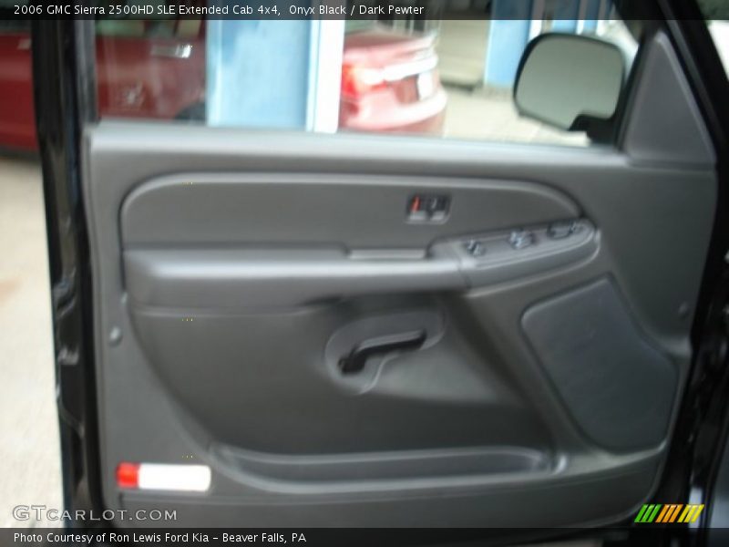 Onyx Black / Dark Pewter 2006 GMC Sierra 2500HD SLE Extended Cab 4x4