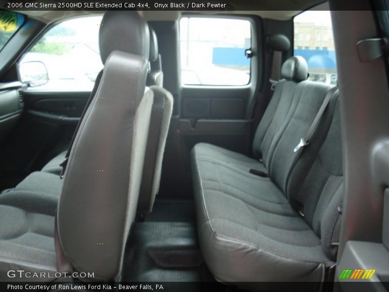 Onyx Black / Dark Pewter 2006 GMC Sierra 2500HD SLE Extended Cab 4x4