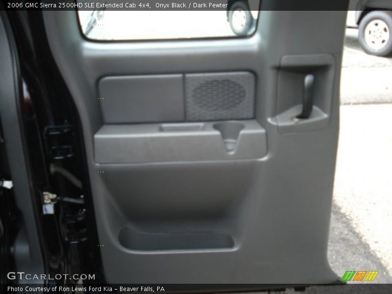 Onyx Black / Dark Pewter 2006 GMC Sierra 2500HD SLE Extended Cab 4x4