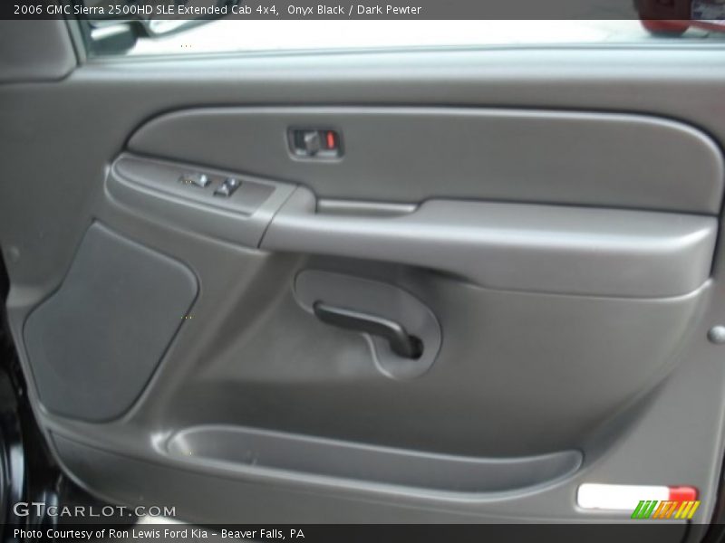 Onyx Black / Dark Pewter 2006 GMC Sierra 2500HD SLE Extended Cab 4x4