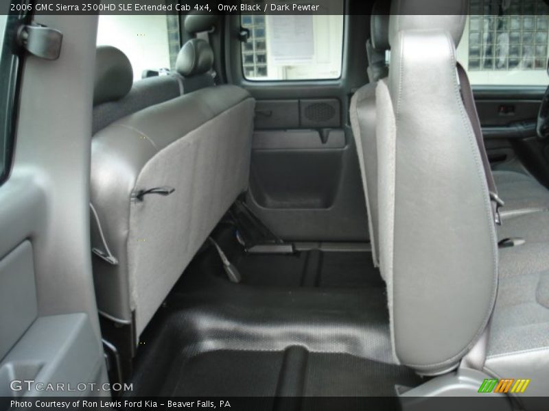 Onyx Black / Dark Pewter 2006 GMC Sierra 2500HD SLE Extended Cab 4x4