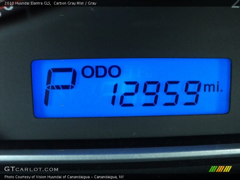 Carbon Gray Mist / Gray 2010 Hyundai Elantra GLS