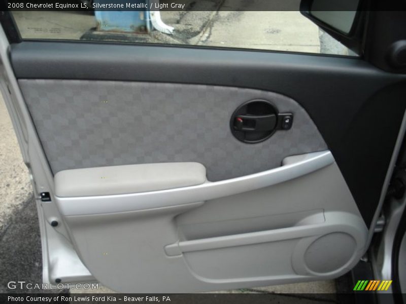 Silverstone Metallic / Light Gray 2008 Chevrolet Equinox LS