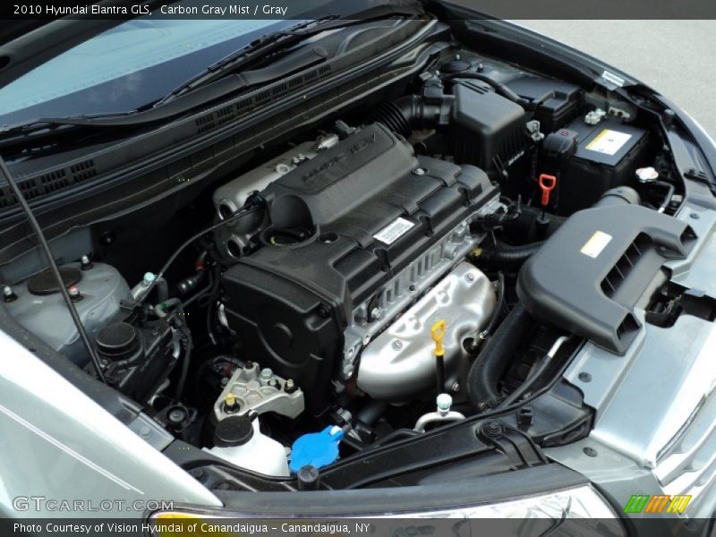 Carbon Gray Mist / Gray 2010 Hyundai Elantra GLS