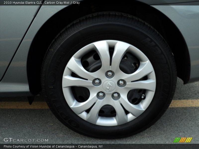 Carbon Gray Mist / Gray 2010 Hyundai Elantra GLS