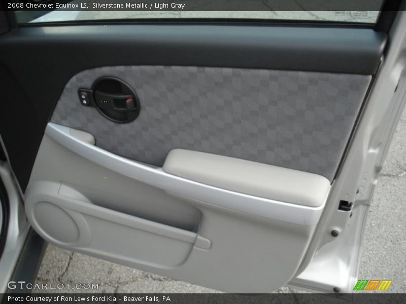Silverstone Metallic / Light Gray 2008 Chevrolet Equinox LS