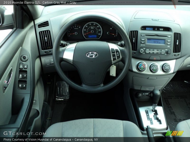 Carbon Gray Mist / Gray 2010 Hyundai Elantra GLS