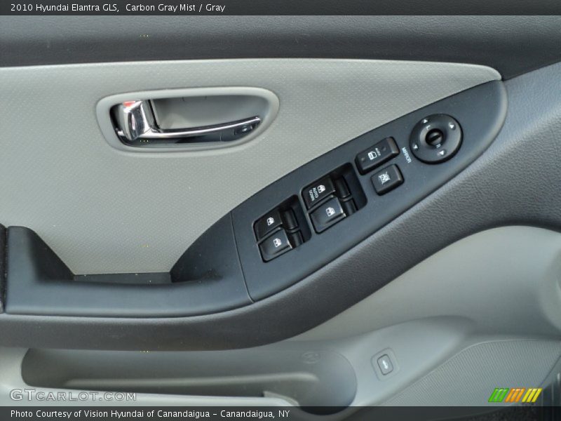 Carbon Gray Mist / Gray 2010 Hyundai Elantra GLS
