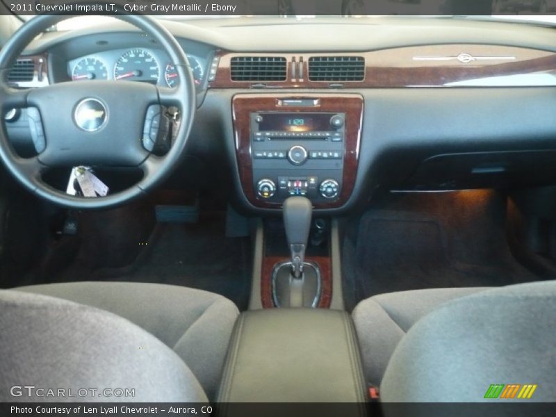 Cyber Gray Metallic / Ebony 2011 Chevrolet Impala LT