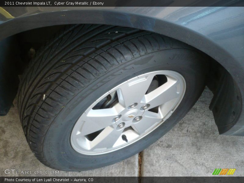 Cyber Gray Metallic / Ebony 2011 Chevrolet Impala LT