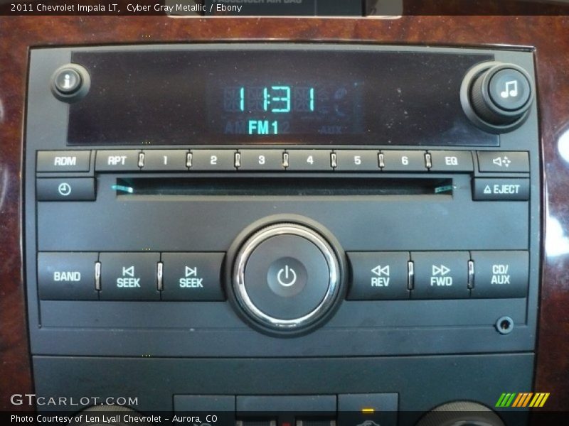 Cyber Gray Metallic / Ebony 2011 Chevrolet Impala LT