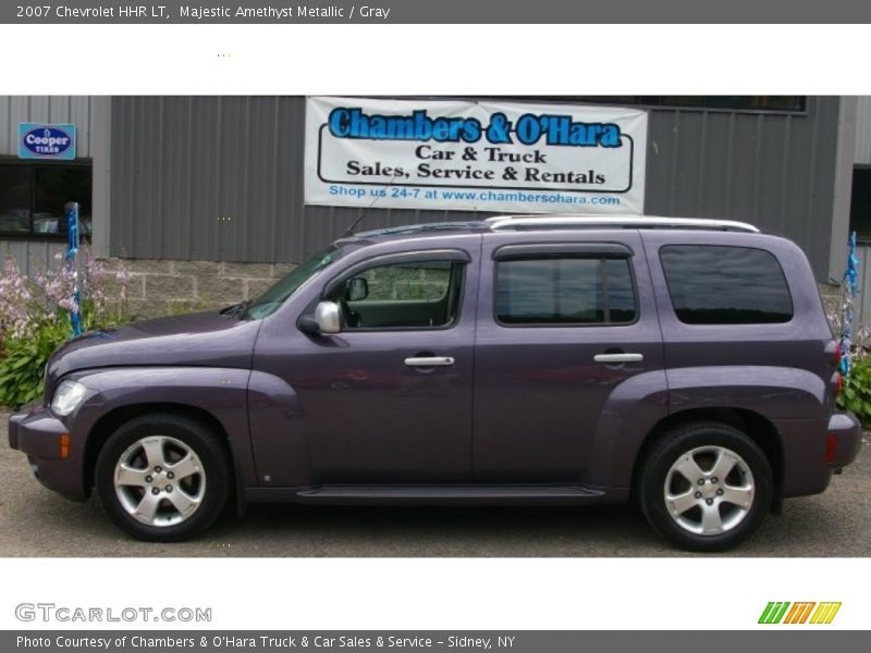 Majestic Amethyst Metallic / Gray 2007 Chevrolet HHR LT