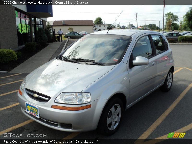 Cosmic Silver / Charcoal 2006 Chevrolet Aveo LS Hatchback