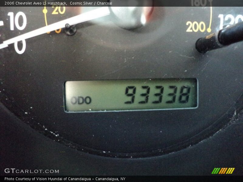 Cosmic Silver / Charcoal 2006 Chevrolet Aveo LS Hatchback