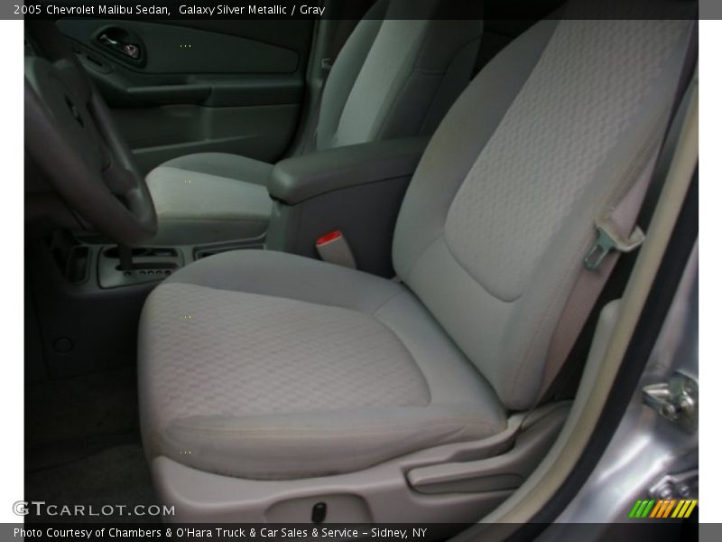 Galaxy Silver Metallic / Gray 2005 Chevrolet Malibu Sedan