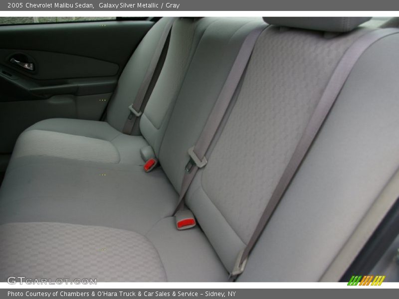 Galaxy Silver Metallic / Gray 2005 Chevrolet Malibu Sedan