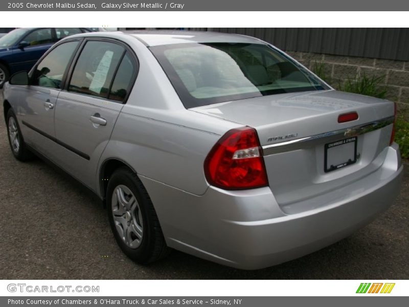 Galaxy Silver Metallic / Gray 2005 Chevrolet Malibu Sedan
