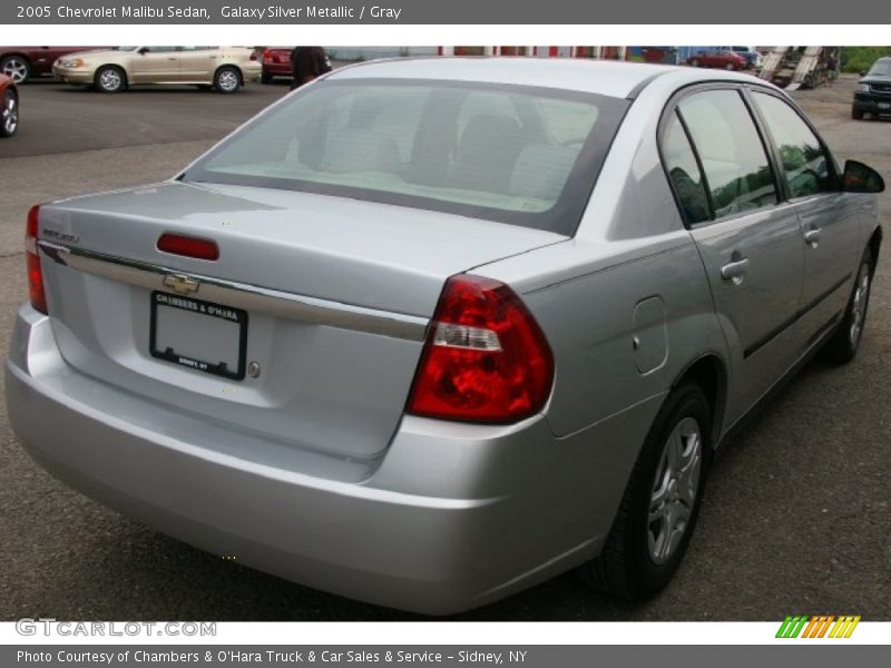 Galaxy Silver Metallic / Gray 2005 Chevrolet Malibu Sedan