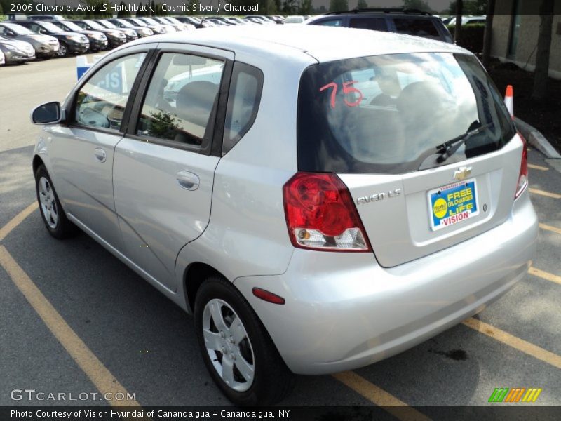 Cosmic Silver / Charcoal 2006 Chevrolet Aveo LS Hatchback