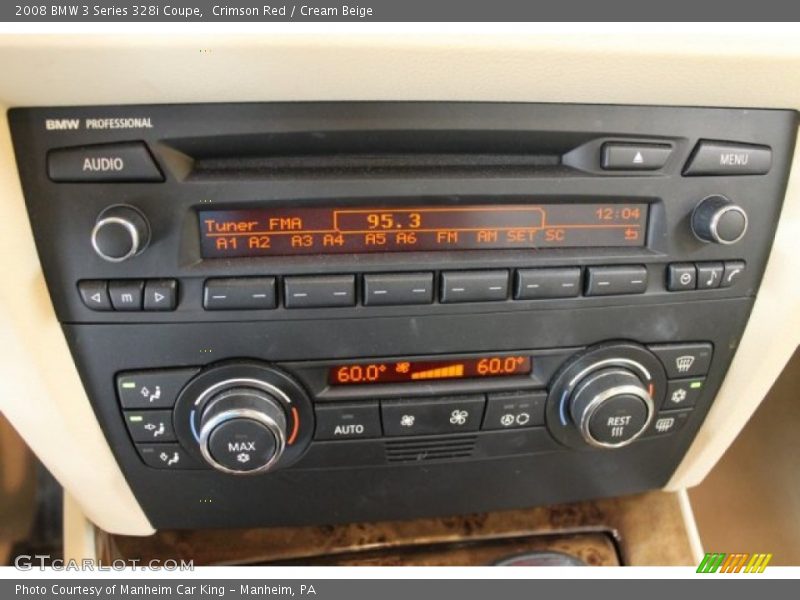 Crimson Red / Cream Beige 2008 BMW 3 Series 328i Coupe