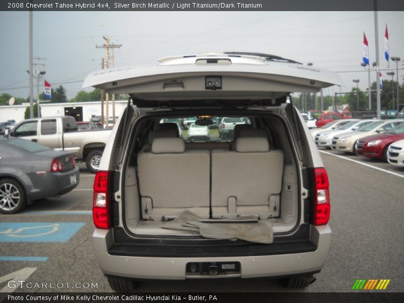 Silver Birch Metallic / Light Titanium/Dark Titanium 2008 Chevrolet Tahoe Hybrid 4x4