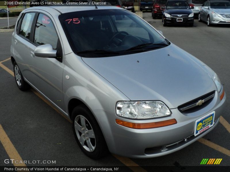 Cosmic Silver / Charcoal 2006 Chevrolet Aveo LS Hatchback
