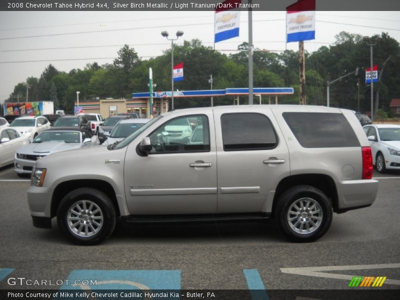  2008 Tahoe Hybrid 4x4 Silver Birch Metallic