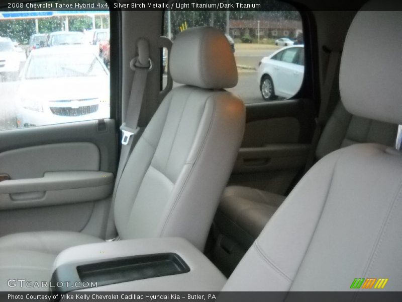 Silver Birch Metallic / Light Titanium/Dark Titanium 2008 Chevrolet Tahoe Hybrid 4x4