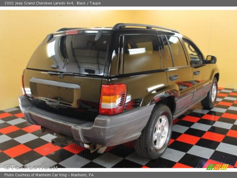 Black / Taupe 2002 Jeep Grand Cherokee Laredo 4x4