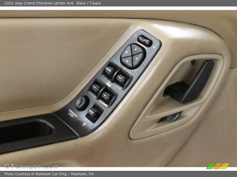 Black / Taupe 2002 Jeep Grand Cherokee Laredo 4x4