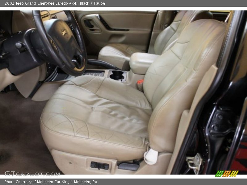 Black / Taupe 2002 Jeep Grand Cherokee Laredo 4x4
