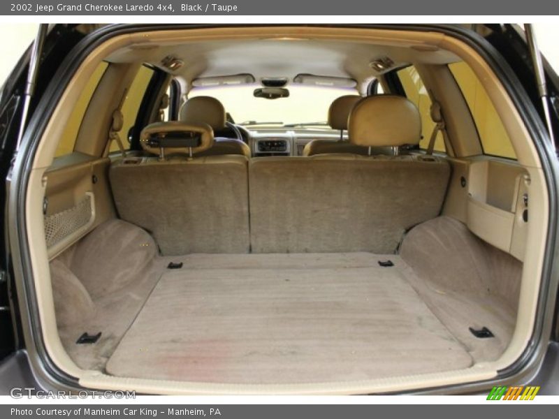 Black / Taupe 2002 Jeep Grand Cherokee Laredo 4x4