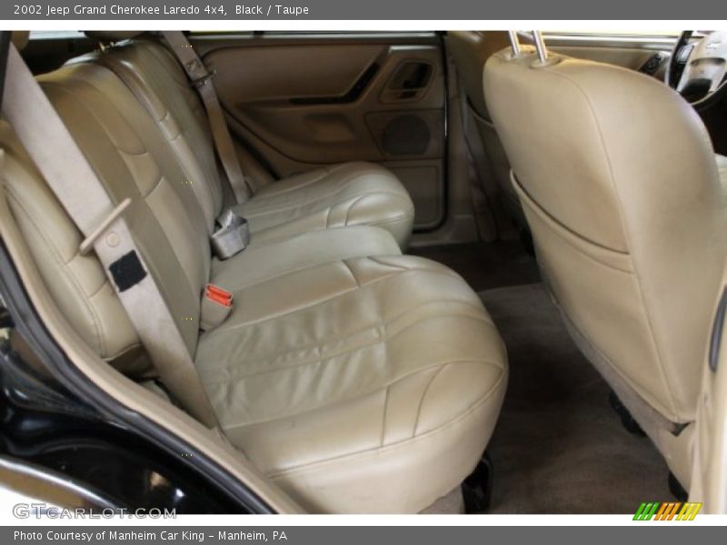 Black / Taupe 2002 Jeep Grand Cherokee Laredo 4x4