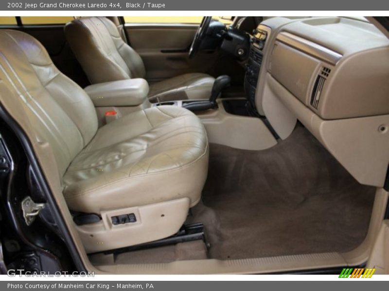 Black / Taupe 2002 Jeep Grand Cherokee Laredo 4x4
