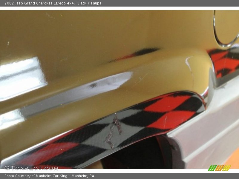 Black / Taupe 2002 Jeep Grand Cherokee Laredo 4x4