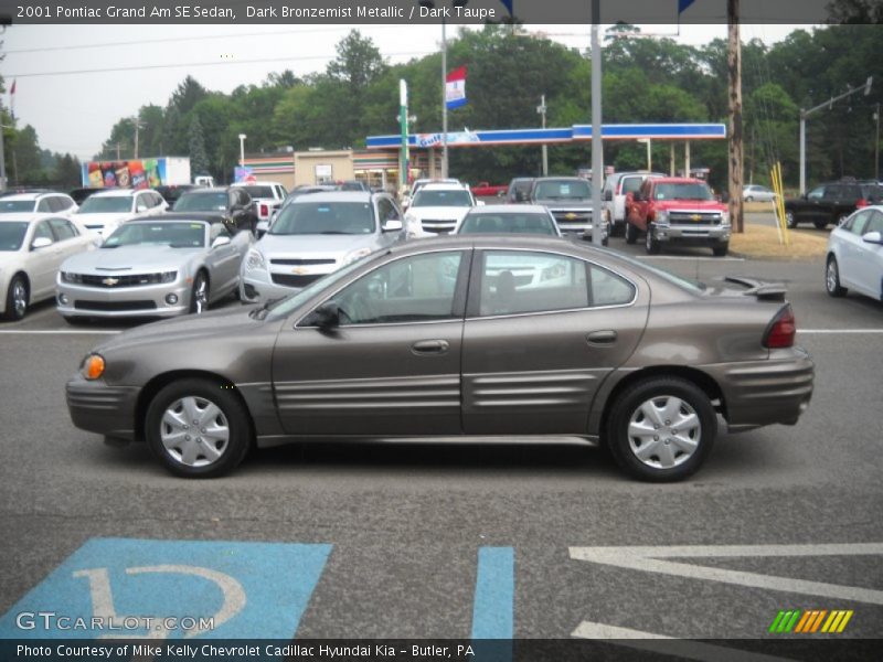  2001 Grand Am SE Sedan Dark Bronzemist Metallic